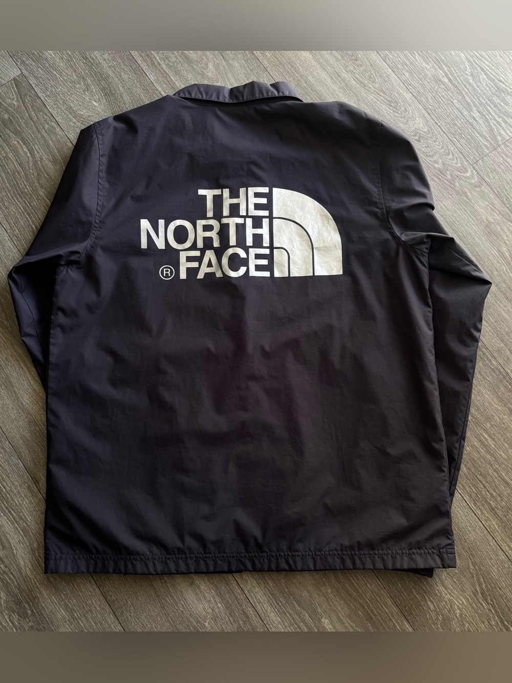 The North Face Men's Black Logo Coach Jacket